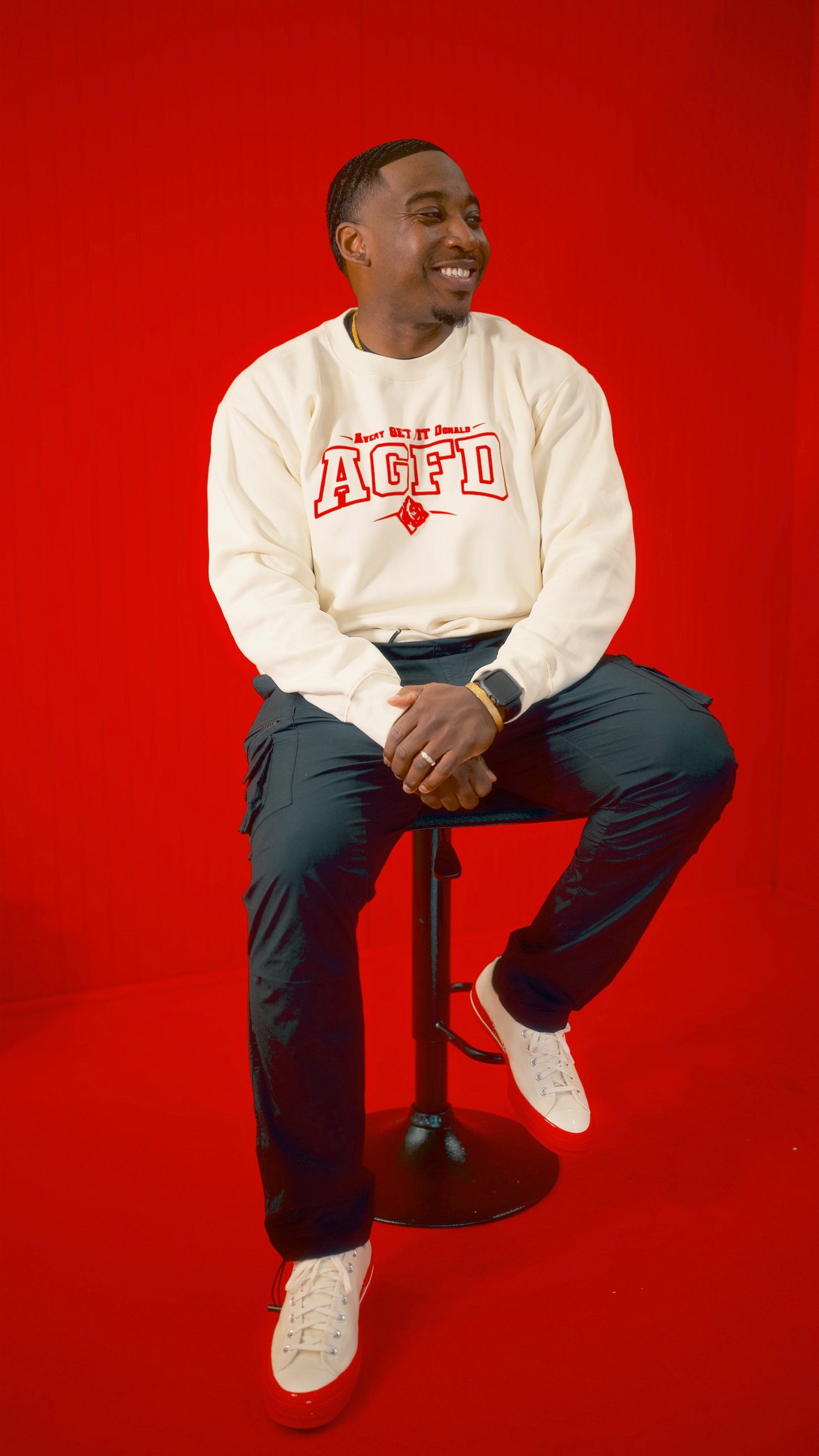 Swole Mate ValentineThemed Crewneck Sweatshirt