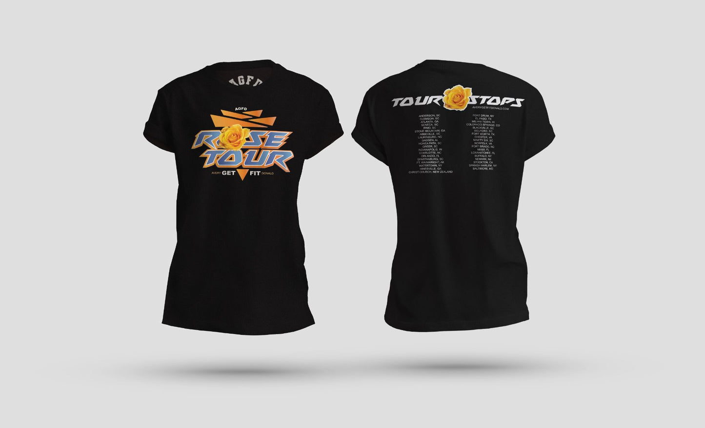 Oversize Rose Tour Tee