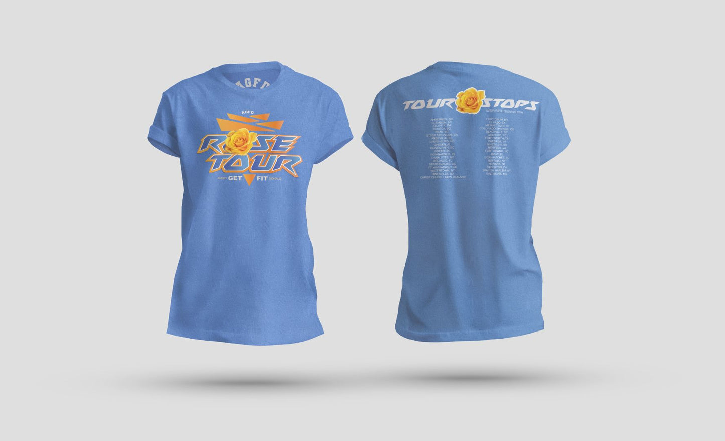 Oversize Rose Tour Tee