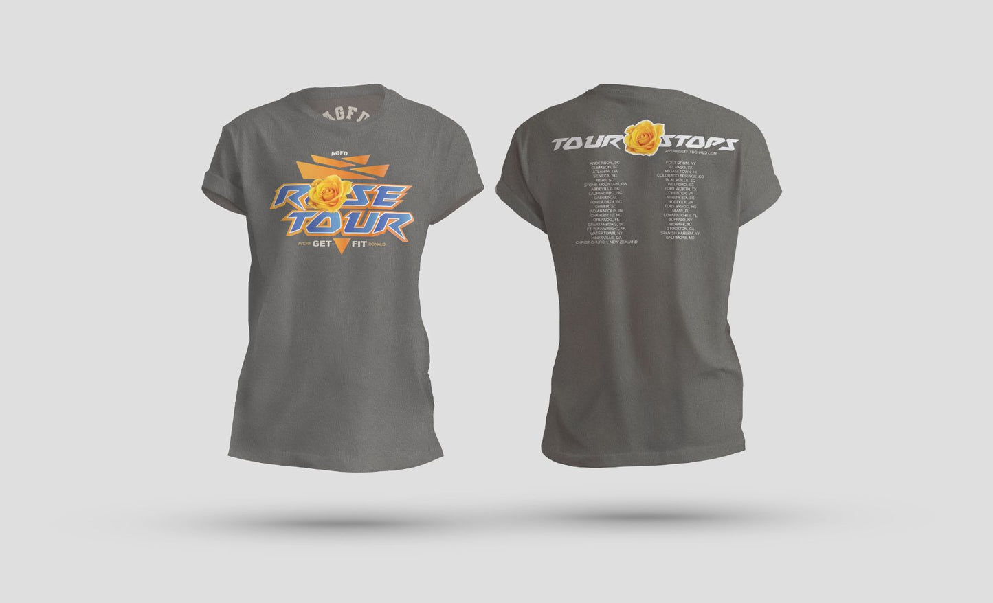 Oversize Rose Tour Tee