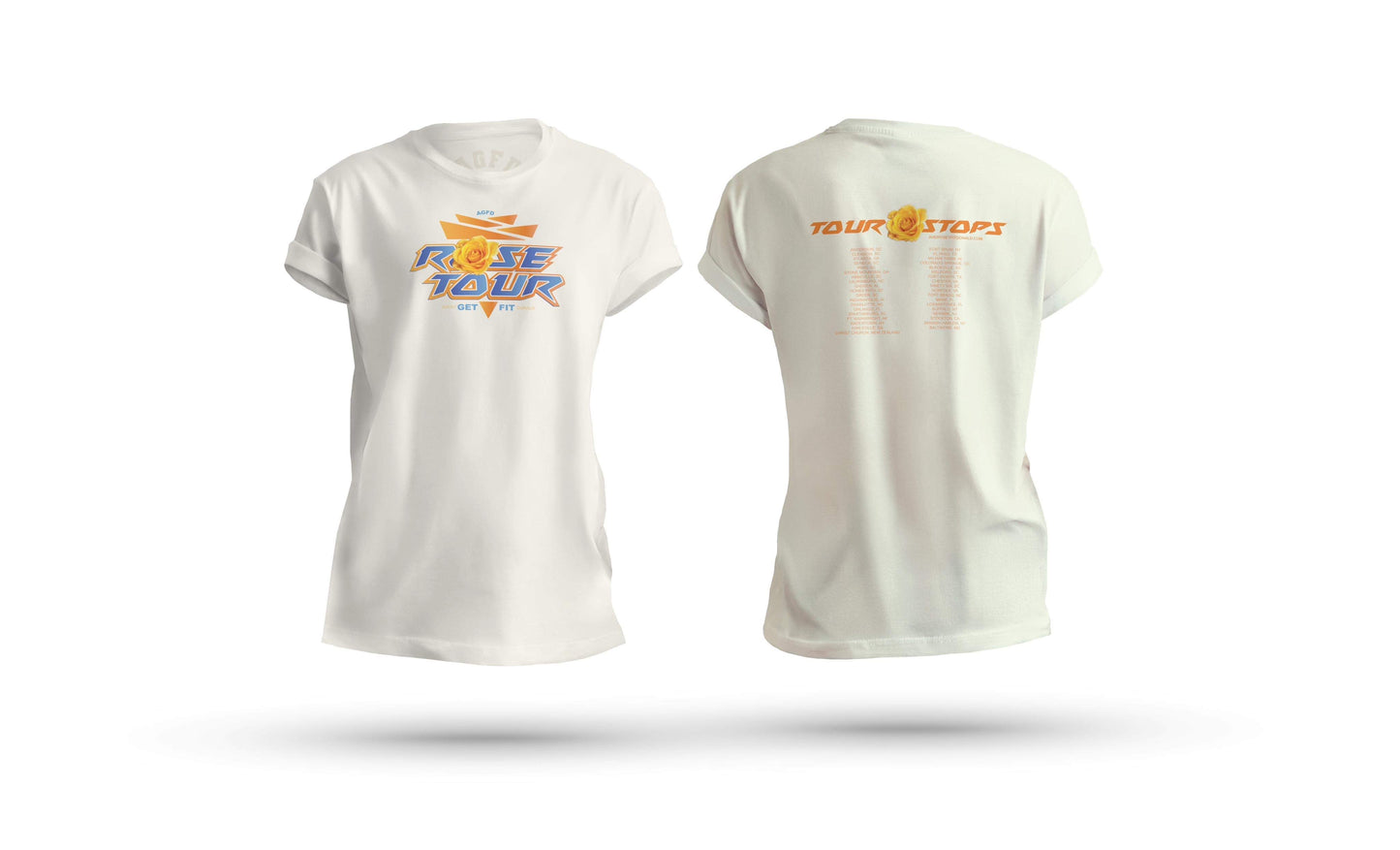Oversize Rose Tour Tee